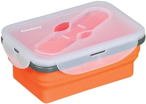 SILIKONOWY SKŁADANY LUNCH BOX KLAUSBERG KB-7021 KLAUSBERG SILIKONOWY SKŁADANY LUNCH BOX KLAUSBERG KB-7021 KLAUSBERG