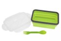 SILIKONOWY SKŁADANY LUNCH BOX KLAUSBERG KB-7021 KLAUSBERG