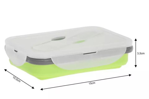 SILIKONOWY SKŁADANY LUNCH BOX KLAUSBERG KB-7021 KLAUSBERG SILIKONOWY SKŁADANY LUNCH BOX KLAUSBERG KB-7021 KLAUSBERG