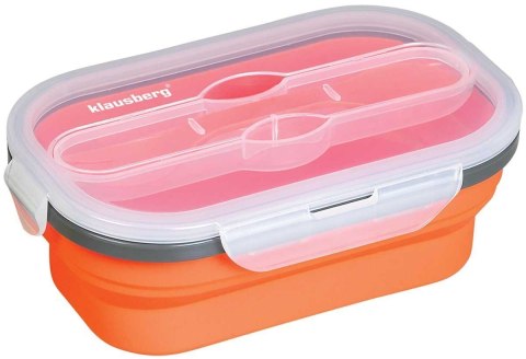 SILIKONOWY SKŁADANY LUNCH BOX KLAUSBERG KB-7022 KLAUSBERG SILIKONOWY SKŁADANY LUNCH BOX KLAUSBERG KB-7022 KLAUSBERG