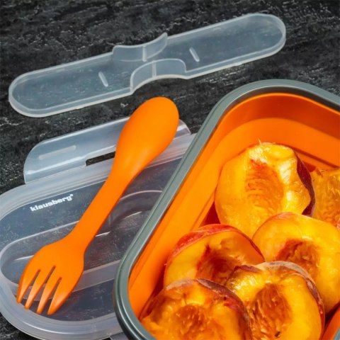 SILIKONOWY SKŁADANY LUNCH BOX KLAUSBERG KB-7022 KLAUSBERG SILIKONOWY SKŁADANY LUNCH BOX KLAUSBERG KB-7022 KLAUSBERG