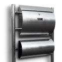 SKRZYNKA POCZTOWA NA LISTY ZE STOJAKAMI STAL INOX Bituxx