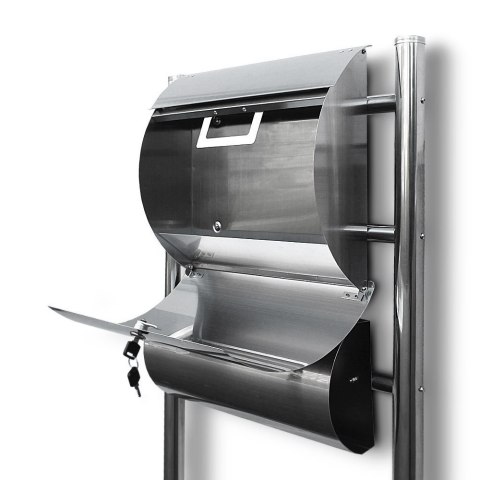 SKRZYNKA POCZTOWA NA LISTY ZE STOJAKAMI STAL INOX Bituxx SKRZYNKA POCZTOWA NA LISTY ZE STOJAKAMI STAL INOX Bituxx