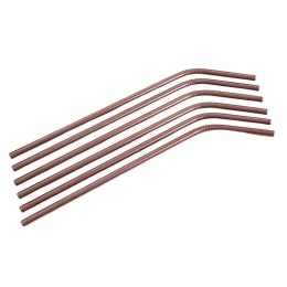 SŁOMKI METALOWE DO NAPOJÓW BERLINGER HAUS BH-2982 ROSE GOLD BERLINGER HAUS
