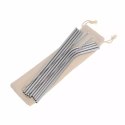 SŁOMKI METALOWE DO NAPOJÓW KINGHOFF 8szt. + ETUI KH-1357 KINGHOFF