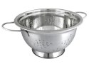 STALOWY DURSZLAK GŁĘBOKI 24cm KINGHOFF KH-1237 KINGHOFF