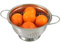 STALOWY DURSZLAK GŁĘBOKI 28cm KINGHOFF KH-1238 KINGHOFF