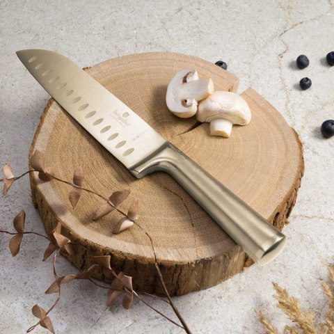 STALOWY NÓŻ SANTOKU BERLINGER HAUS 17,5cm BH-2829 GOLD BERLINGER HAUS STALOWY NÓŻ SANTOKU BERLINGER HAUS 17,5cm BH-2829 GOLD BERLINGER HAUS