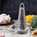 STOJAK DO PIECZENIA KURCZAKA Z OCIEKACZEM I AROMATYZEREM KINGHOFF KH-1880 KINGHOFF