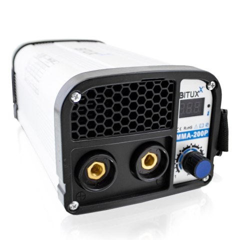 Spawarka Inwertorowa 200A IGBT MMA z Wy艣wietlaczem i Akcesoriami Bituxx Bituxx Spawarka Inwertorowa 200A IGBT MMA z Wy艣wietlaczem i Akcesoriami Bituxx Bituxx