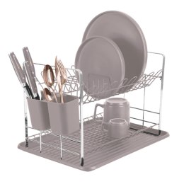 SUSZARKA DO NACZYŃ Z OCIEKACZEM BERLINGER HAUS BH-8596 TAUPE BERLINGER HAUS