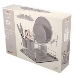SUSZARKA DO NACZYŃ Z OCIEKACZEM BERLINGER HAUS BH-8596 TAUPE BERLINGER HAUS