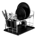 SUSZARKA DO NACZYŃ Z OCIEKACZEM BERLINGER HAUS BH-8597 MATTE BLACK BERLINGER HAUS