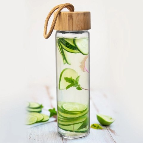 SZKLANA BUTELKA 450ml NA WODĘ Z SITKIEM 143757 ORION SZKLANA BUTELKA 450ml NA WODĘ Z SITKIEM 143757 ORION