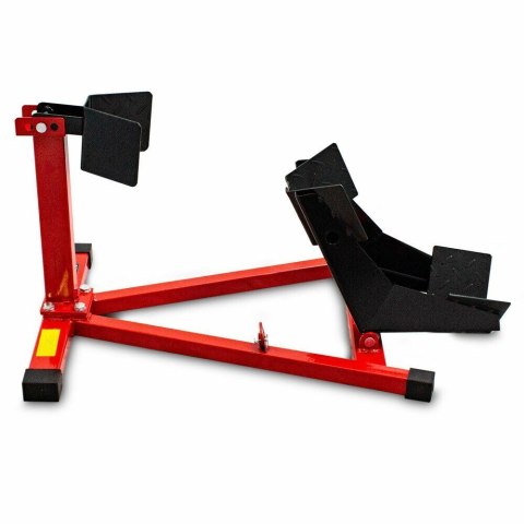 Stojak przedni do motocykla czerwono-czarny solidny uniwersalny stabilny Bituxx Stojak przedni do motocykla czerwono-czarny solidny uniwersalny stabilny Bituxx