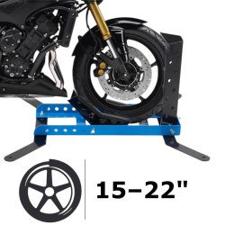 Stojak transportowy do motocykla bituxx 450 kg uchwyt stalowy 15-22
