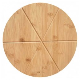 TACA DESKA DREWNIANA DO PIZZY 35cm KINGHOFF KH-1565 KINGHOFF