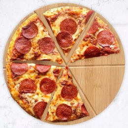 TACA DESKA DREWNIANA DO PIZZY 35cm KINGHOFF KH-1565 KINGHOFF
