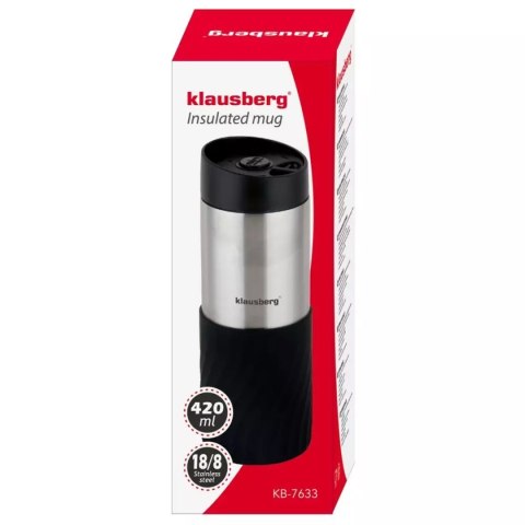 TERMICZNY KUBEK 400ml CLICK CLACK KLAUSBERG KB-7633 KLAUSBERG TERMICZNY KUBEK 400ml CLICK CLACK KLAUSBERG KB-7633 KLAUSBERG