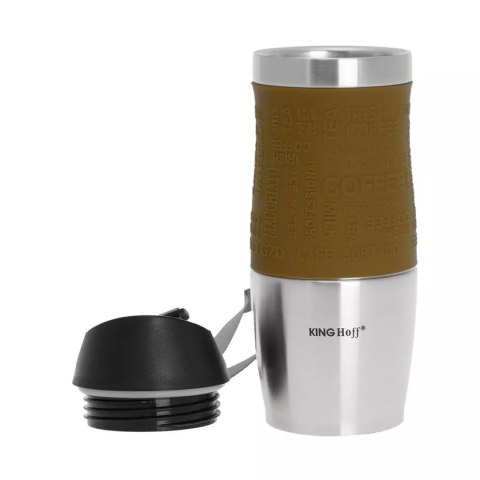 TERMICZNY KUBEK TERMOS QUICK STOP KINGHOFF KH-4176 KINGHOFF TERMICZNY KUBEK TERMOS QUICK STOP KINGHOFF KH-4176 KINGHOFF
