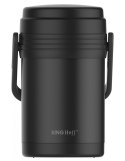 TERMOS OBIADOWY KINGHOFF 1,5L + 3 POJEMNIKI KH-1396 KINGHOFF