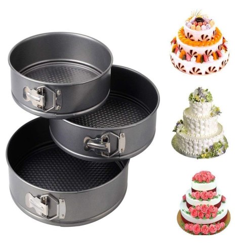 TORTOWNICE FORMY ROZPINANE 3 SZT 24/26/28cm E-8013 ELITEHOFF TORTOWNICE FORMY ROZPINANE 3 SZT 24/26/28cm E-8013 ELITEHOFF