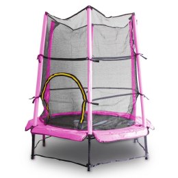 TRAMPOLINA DLA DZIECI 140 CM Z SIATKĄ ZABEZPIECZAJĄCĄ DO DOMU I OGRODU Bituxx