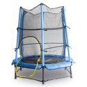 TRAMPOLINA DLA DZIECI 140 CM Z SIATKĄ ZABEZPIECZAJĄCĄ DO DOMU I OGRODU Bituxx