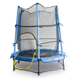 TRAMPOLINA DLA DZIECI 140 CM Z SIATKĄ ZABEZPIECZAJĄCĄ DO DOMU I OGRODU Bituxx