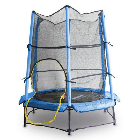 TRAMPOLINA DLA DZIECI 140 CM Z SIATKĄ ZABEZPIECZAJĄCĄ DO DOMU I OGRODU Bituxx TRAMPOLINA DLA DZIECI 140 CM Z SIATKĄ ZABEZPIECZAJĄCĄ DO DOMU I OGRODU Bituxx