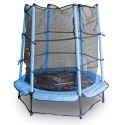 TRAMPOLINA DLA DZIECI 140 CM Z SIATKĄ ZABEZPIECZAJĄCĄ DO DOMU I OGRODU Bituxx