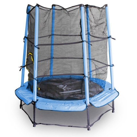 TRAMPOLINA DLA DZIECI 140 CM Z SIATKĄ ZABEZPIECZAJĄCĄ DO DOMU I OGRODU Bituxx TRAMPOLINA DLA DZIECI 140 CM Z SIATKĄ ZABEZPIECZAJĄCĄ DO DOMU I OGRODU Bituxx