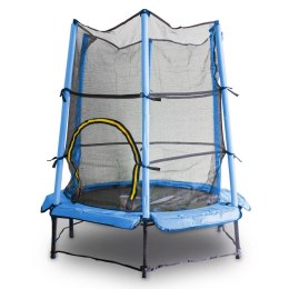Trampolina dla dzieci 140cm niebieska Bituxx
