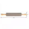 WAŁEK SILIKONOWY DO CIASTA 47cm KINGHOFF KH-1629 KINGHOFF