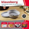 WKŁAD SILIKONOWY DO FRYTOWNICY 20cm KLAUSBERG KB-7789 2 szt. KLAUSBERG