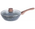WOK GRANITOWY 24cm GRANIT WOOD KINGHOFF KH-1583 KINGHOFF