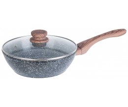 WOK GRANITOWY 24cm GRANIT WOOD KINGHOFF KH-1583 KINGHOFF