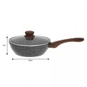 WOK GRANITOWY 24cm GRANIT WOOD KINGHOFF KH-1583 KINGHOFF