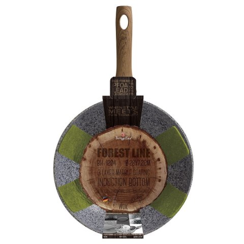 WOK GRANITOWY 28cm BERLINGER HAUS FOREST LINE BH-1204 BERLINGER HAUS WOK GRANITOWY 28cm BERLINGER HAUS FOREST LINE BH-1204 BERLINGER HAUS