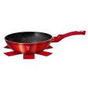 WOK GRANITOWY 28cm BERLINGER HAUS LINE BH-1267 BURGUNDY BERLINGER HAUS