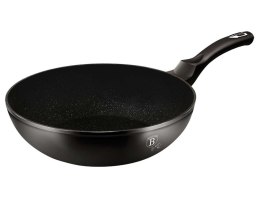 WOK GRANITOWY 28cm BERLINGERHAUS BLACK SILVER BH-1848 BERLINGER HAUS
