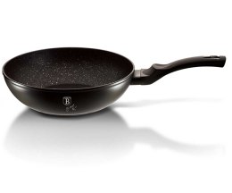 WOK GRANITOWY 28cm BERLINGERHAUS BLACK SILVER BH-1848 BERLINGER HAUS