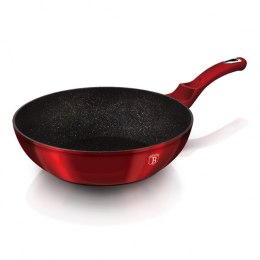WOK GRANITOWY 30cm BERLINGER HAUS LINE BH-6166 BURGUNDY BERLINGER HAUS