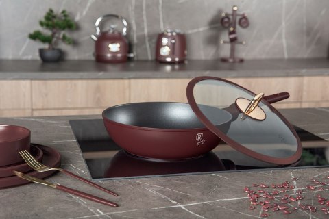 WOK TYTANOWY Z POKRYWĄ 28cm BERLINGER HAUS BH-8034 LEONARDO BERLINGER HAUS WOK TYTANOWY Z POKRYWĄ 28cm BERLINGER HAUS BH-8034 LEONARDO BERLINGER HAUS