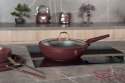 WOK TYTANOWY Z POKRYWĄ 28cm BERLINGER HAUS BH-8034 LEONARDO BERLINGER HAUS