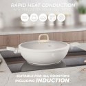 WOK TYTANOWY Z POKRYWĄ 30cm BERLINGER HAUS BH-8065 SAHARA BERLINGER HAUS