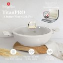 WOK TYTANOWY Z POKRYWĄ 30cm BERLINGER HAUS BH-8065 SAHARA BERLINGER HAUS