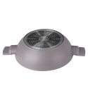 WOK TYTANOWY Z POKRYWĄ 30cm BERLINGER HAUS BH-8095 TAUPE BERLINGER HAUS