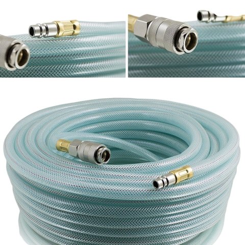 Wąż Pneumatyczny 10m 1/4 Cala PVC Wytrzymały Ciśnienie do 20 Bar E-hurtownia Wąż Pneumatyczny 10m 1/4 Cala PVC Wytrzymały Ciśnienie do 20 Bar E-hurtownia