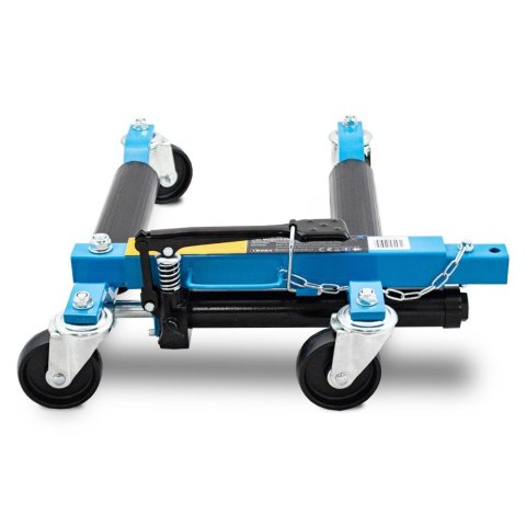 Wózek manewrowy hydrauliczny pod koła 1 sztuka niebieski Bituxx Wózek manewrowy hydrauliczny pod koła 1 sztuka niebieski Bituxx